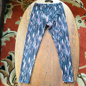 Balance Collection Black Pink Activewear Full Length Leggings Size Women Medium